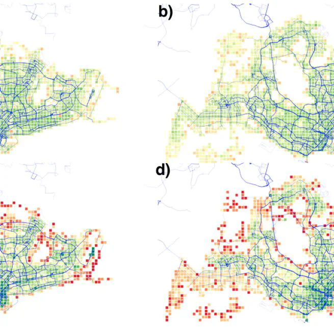 Phase Transition in Taxi Dynamics and Impact of Ridesharing